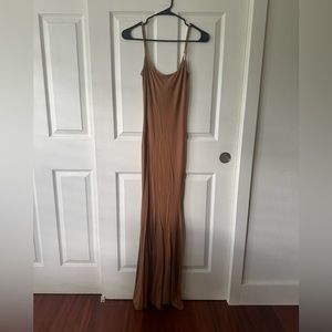 SKIMS soft lounge long slip dress